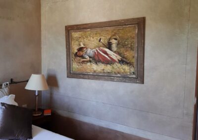 Chambre les herbes zoom tableau bastide des saveurs, cours de cuisine, chef bérard